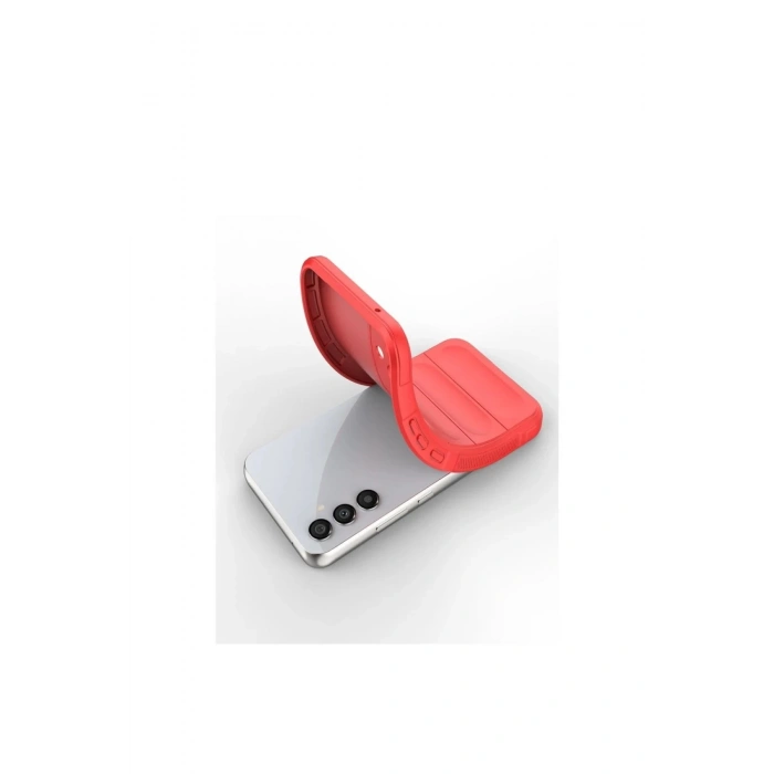 Newface Samsung Galaxy A16 5G Kılıf Optimum Silikon - Kırmızı