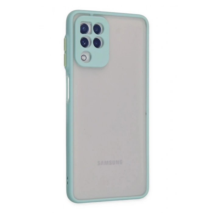 Newface Samsung Galaxy A22 Kılıf Montreal Silikon Kapak uaz