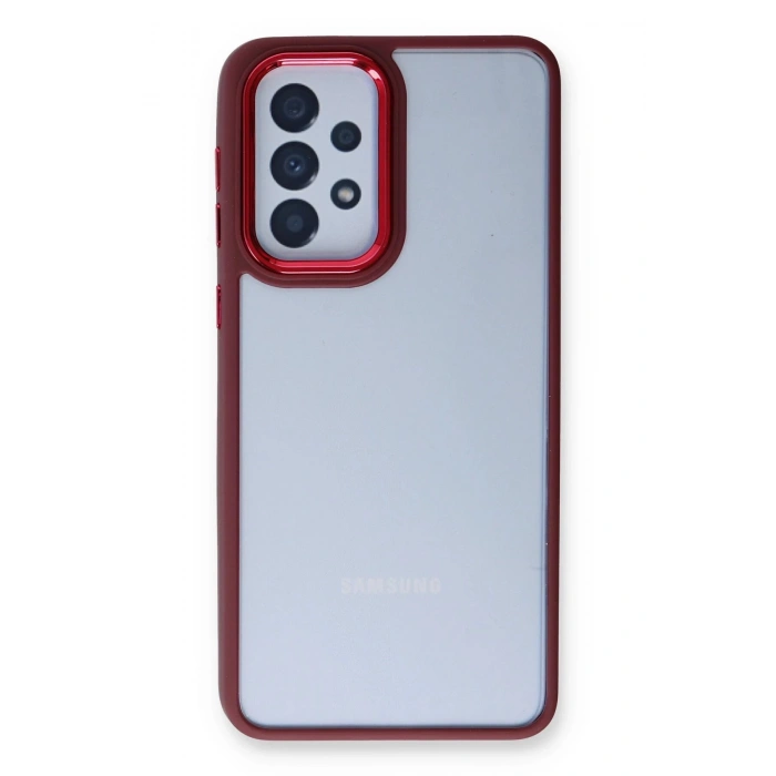 Newface Samsung Galaxy A23 4G Kılıf Dora Kapak - Kırmızı