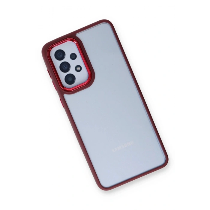 Newface Samsung Galaxy A23 4G Kılıf Dora Kapak - Kırmızı