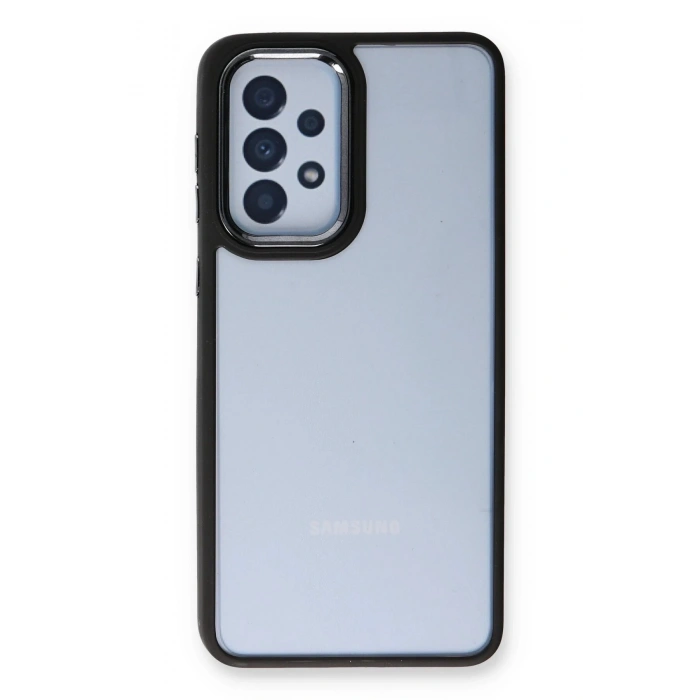 Newface Samsung Galaxy A23 4G Kılıf Dora Kapak - Siyah