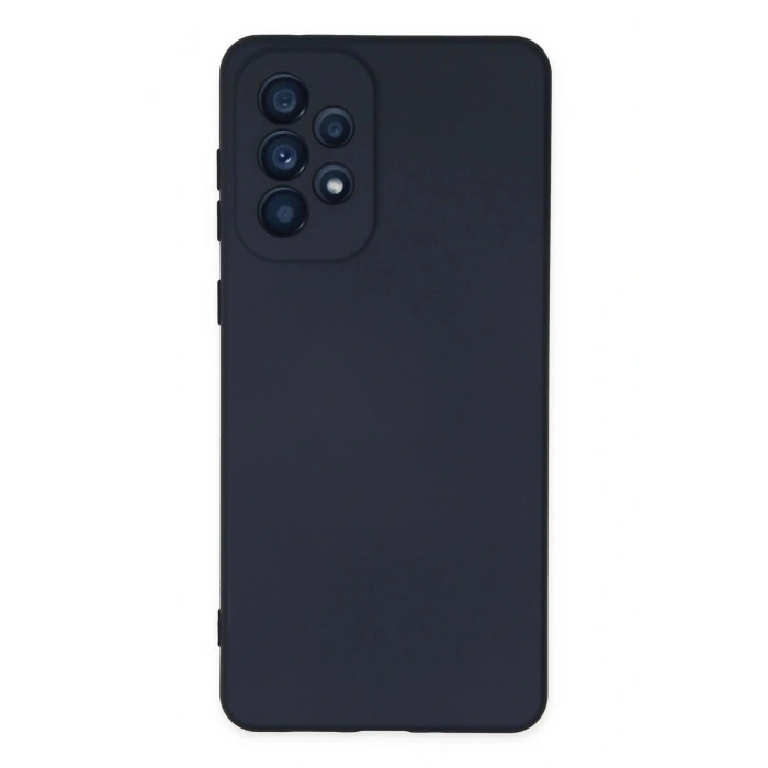 Newface Samsung Galaxy A23 4G Kılıf Nano içi Kadife Silikon - Lacivert