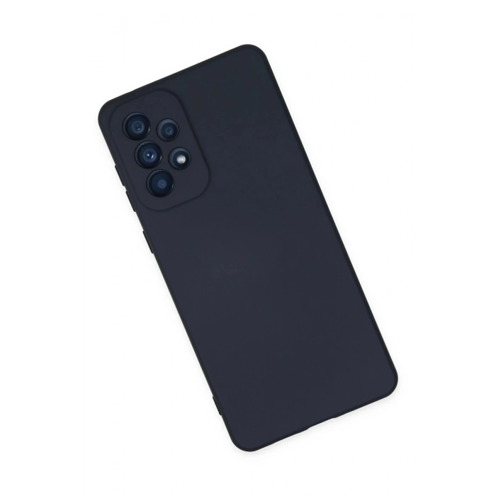 Newface Samsung Galaxy A23 4G Kılıf Nano içi Kadife Silikon - Lacivert