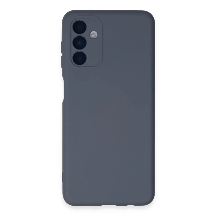 Newface Samsung Galaxy A24 4G Kılıf Nano içi Kadife Silikon - Gri