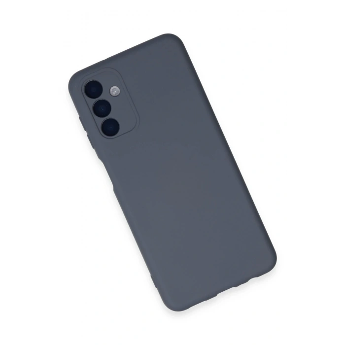 Newface Samsung Galaxy A24 4G Kılıf Nano içi Kadife Silikon - Gri