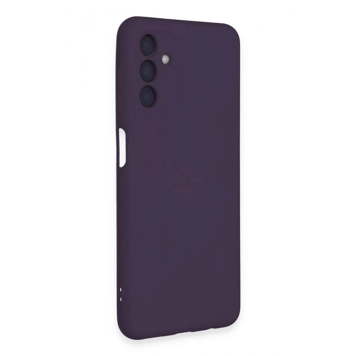 Newface Samsung Galaxy A24 4G Kılıf Nano içi Kadife Silikon - Mor