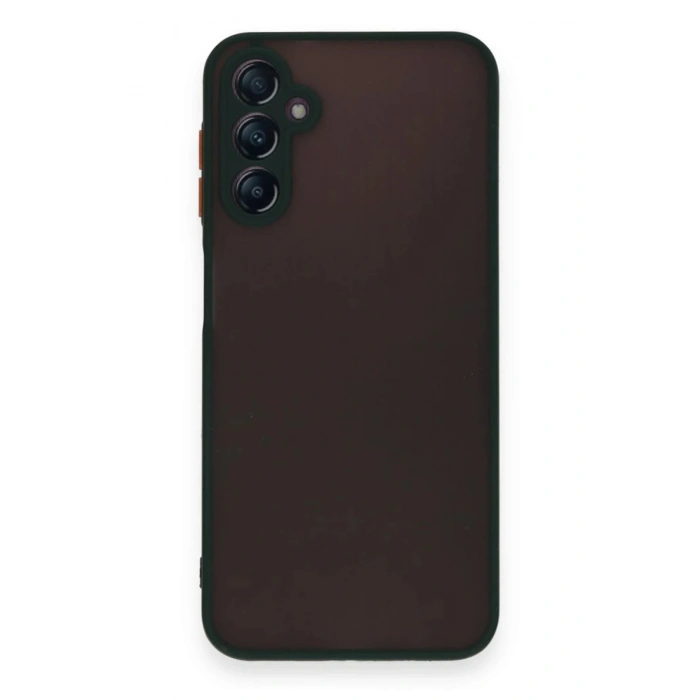 Newface Samsung Galaxy A25 5G Kılıf Montreal Silikon Kapak - Yeşil