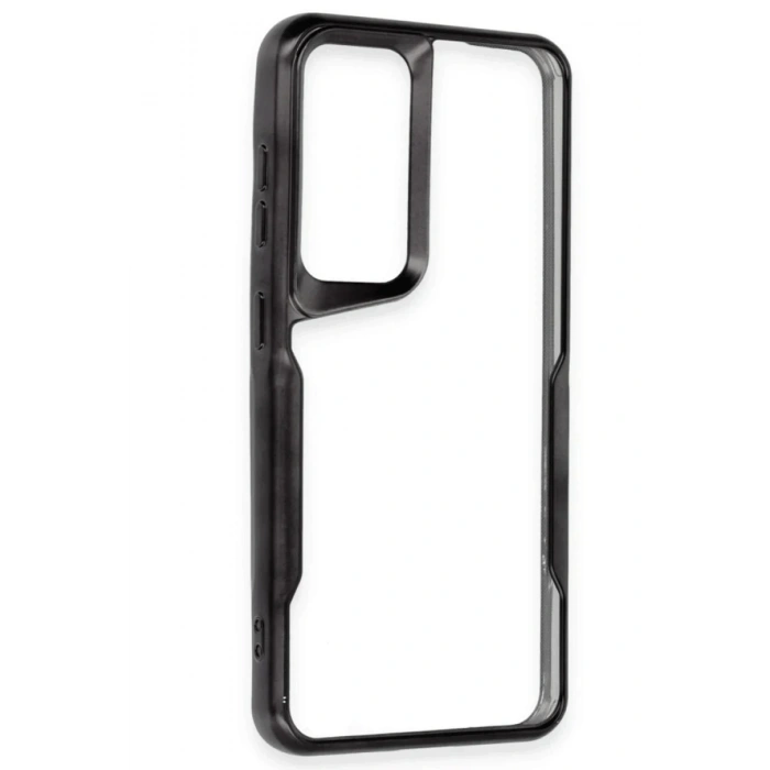 Newface Samsung Galaxy A26 Kılıf Boyi Silikon Kapak - Siyah