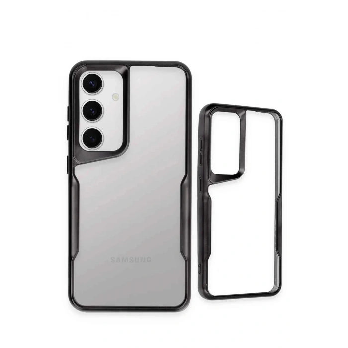 Newface Samsung Galaxy A26 Kılıf Boyi Silikon Kapak - Titan Gri