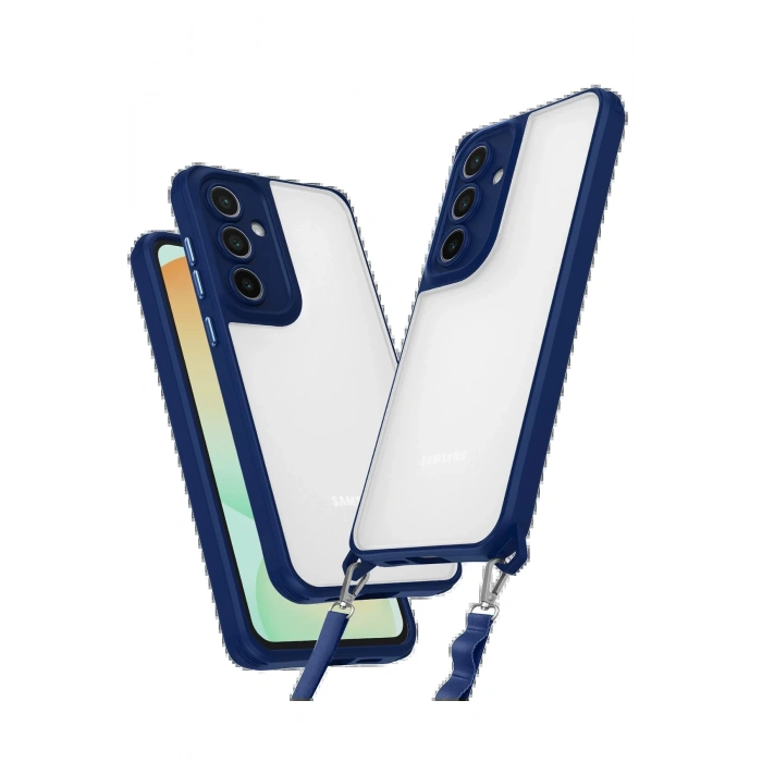 Newface Samsung Galaxy A26 Kılıf Penta Silikon Kılıf - Lacivert