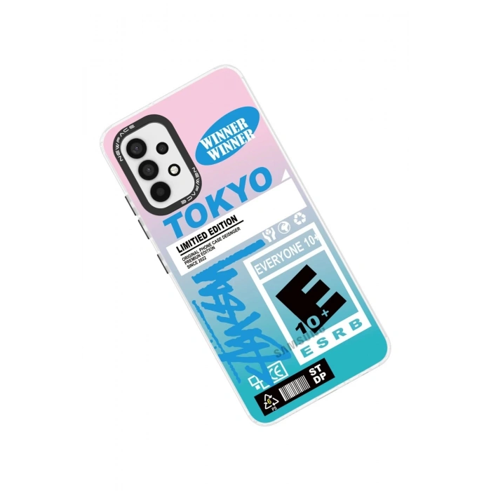 Newface Samsung Galaxy A33 5G Kılıf Estoril Desenli Kapak - Estoril - 1