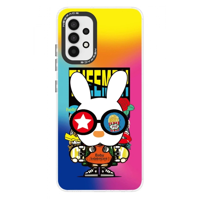 Newface Samsung Galaxy A33 5G Kılıf Estoril Desenli Kapak - Estoril - 10