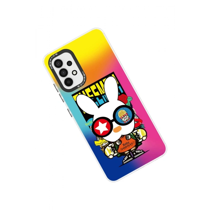 Newface Samsung Galaxy A33 5G Kılıf Estoril Desenli Kapak - Estoril - 10