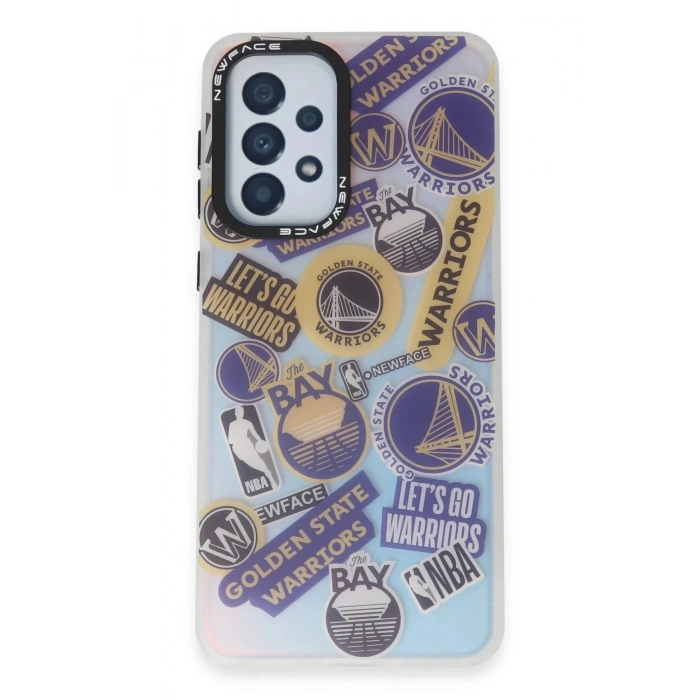 Newface Samsung Galaxy A33 5G Kılıf Estoril Desenli Kapak - Estoril - 13