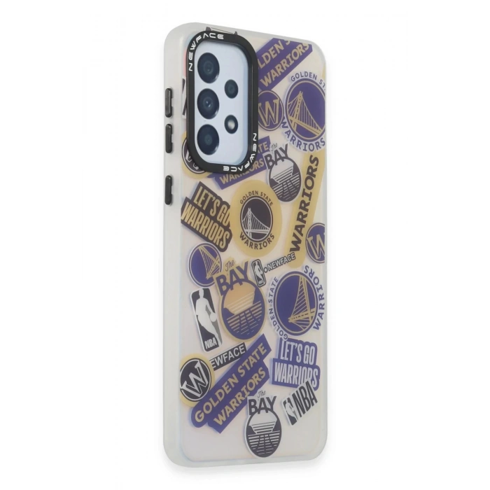 Newface Samsung Galaxy A33 5G Kılıf Estoril Desenli Kapak - Estoril - 13