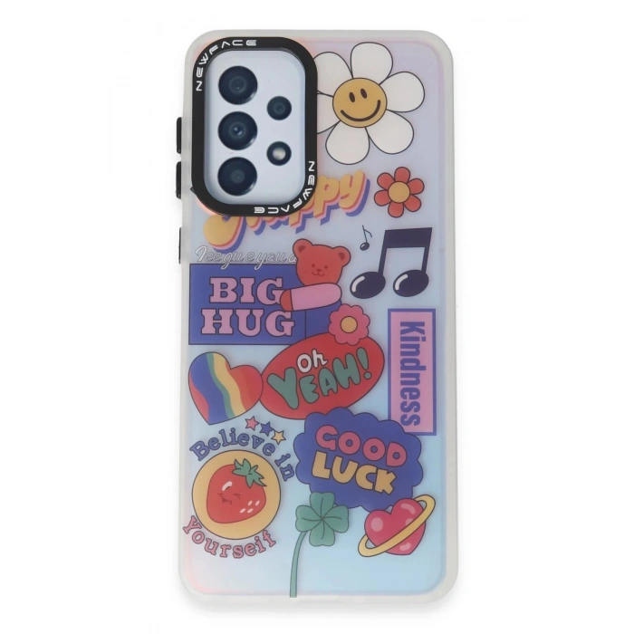 Newface Samsung Galaxy A33 5G Kılıf Estoril Desenli Kapak - Estoril - 15