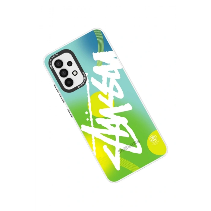 Newface Samsung Galaxy A33 5G Kılıf Estoril Desenli Kapak - Estoril - 2