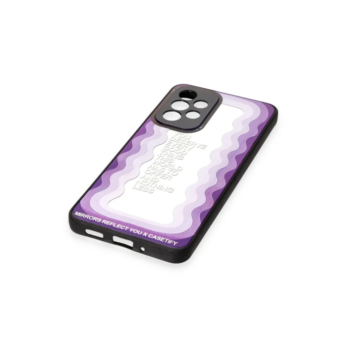 Newface Samsung Galaxy A33 5G Kılıf Mirror Desenli Kapak - Mirror - 5