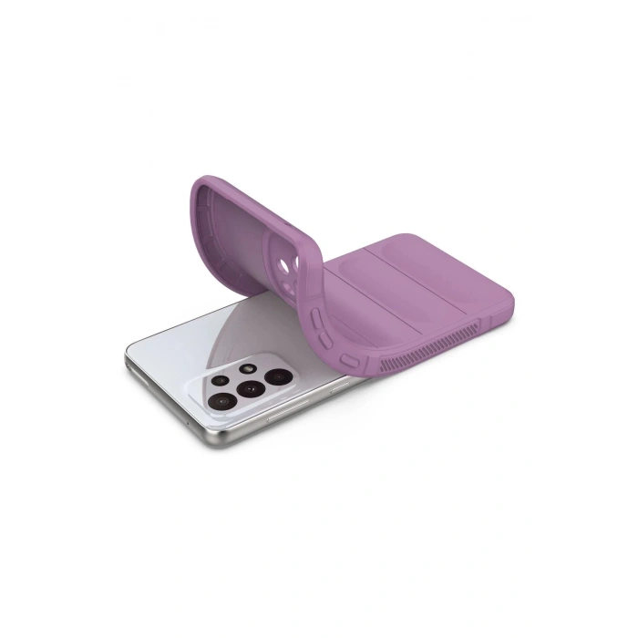 Newface Samsung Galaxy A33 5G Kılıf Optimum Silikon - Mor