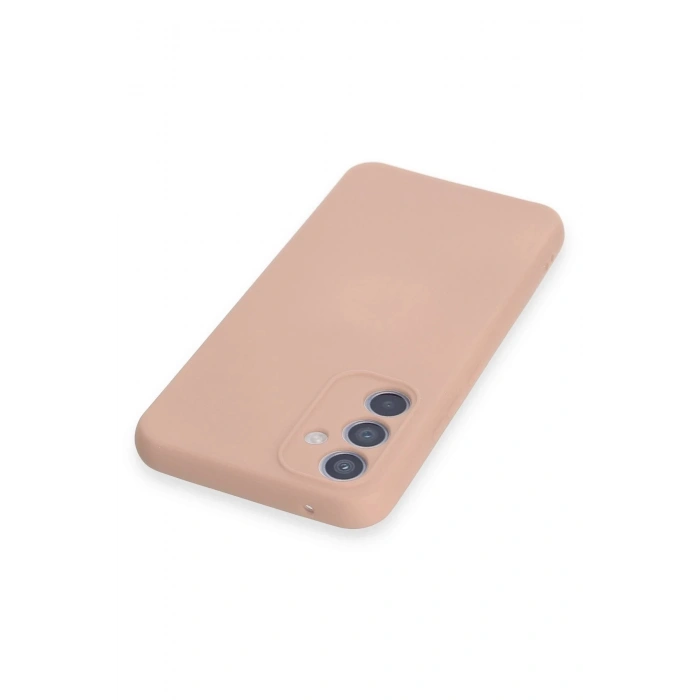 Newface Samsung Galaxy A34 5G Kılıf Nano içi Kadife Silikon - Pudra