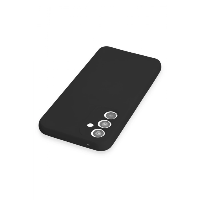 Newface Samsung Galaxy A34 5G Kılıf Nano içi Kadife Silikon - Siyah