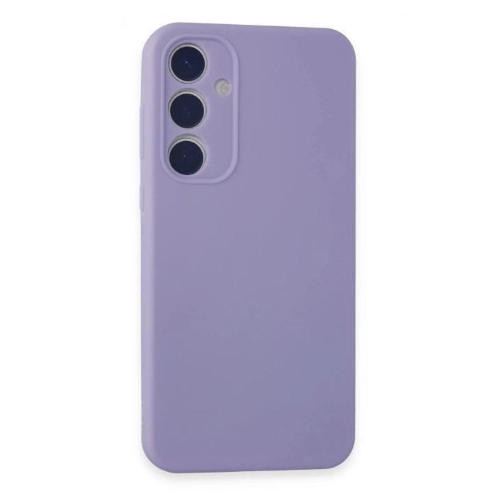 Newface Samsung Galaxy A35 5G Kılıf First Silikon - Lila
