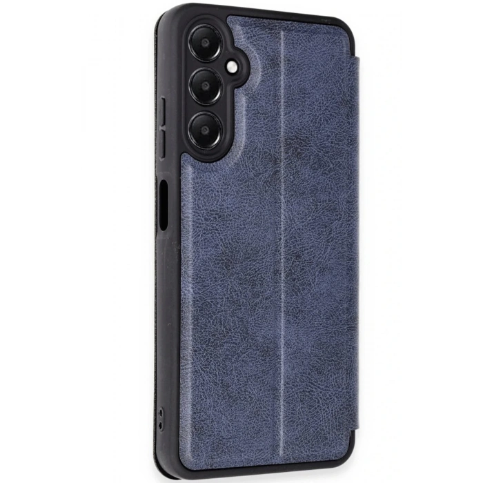 Newface Samsung Galaxy A35 5G Kılıf Flip Cover - Lacivert