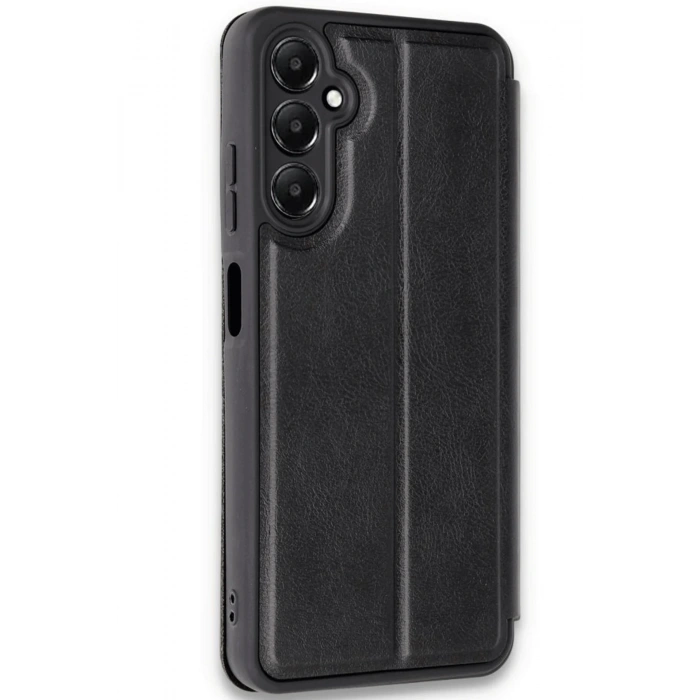 Newface Samsung Galaxy A35 5G Kılıf Flip Cover - Siyah