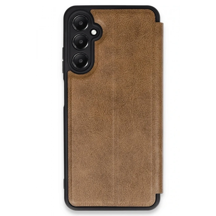 Newface Samsung Galaxy A36 Kılıf Flip Cover - Taba