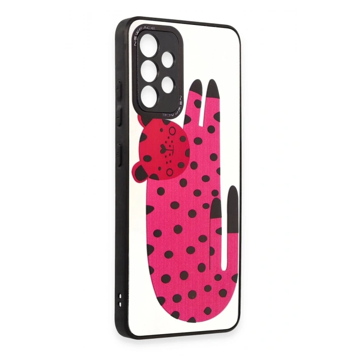 Newface Samsung Galaxy A52 Kılıf Mirror Desenli Kapak - Mirror - 12