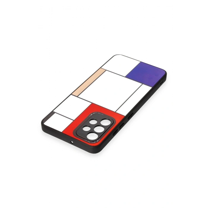 Newface Samsung Galaxy A52 Kılıf Mirror Desenli Kapak - Mirror - 9