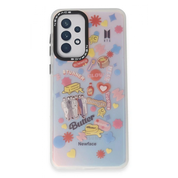 Newface Samsung Galaxy A53 5G Kılıf Estoril Desenli Kapak - Estoril - 16