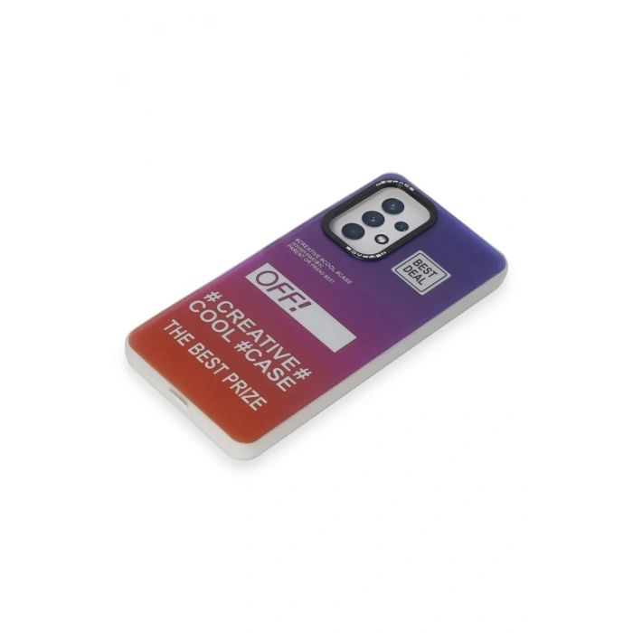 Newface Samsung Galaxy A53 5G Kılıf Estoril Desenli Kapak - Estoril - 9