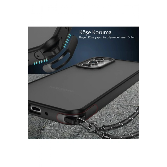 Newface Samsung Galaxy A54 5G Kılıf Elegant Kapak - Yeşil