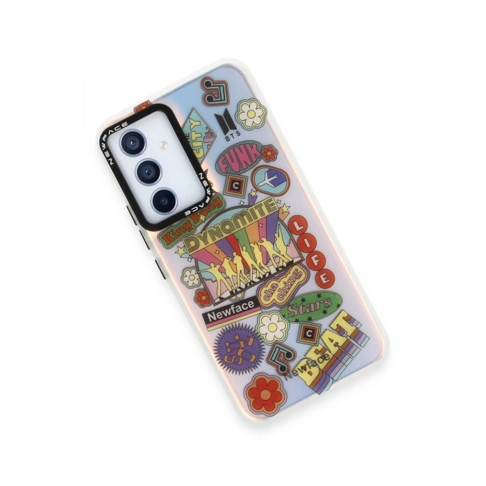 Newface Samsung Galaxy A54 5G Kılıf Estoril Desenli Kapak - Estoril - 14