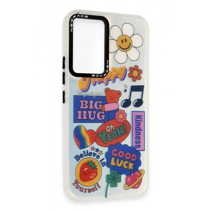 Newface Samsung Galaxy A54 5G Kılıf Estoril Desenli Kapak - Estoril - 15