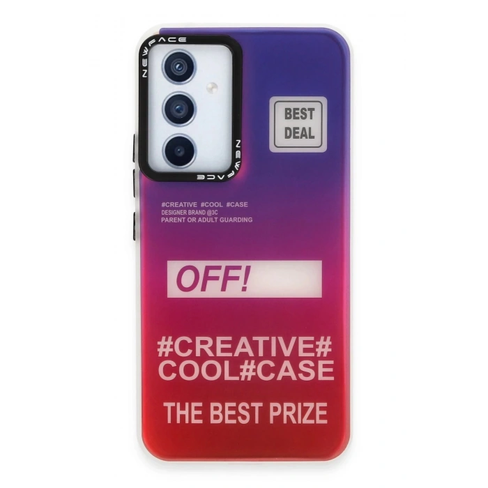 Newface Samsung Galaxy A54 5G Kılıf Estoril Desenli Kapak - Estoril - 9