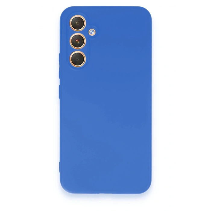 Newface Samsung Galaxy A54 5G Kılıf First Silikon - Mavi