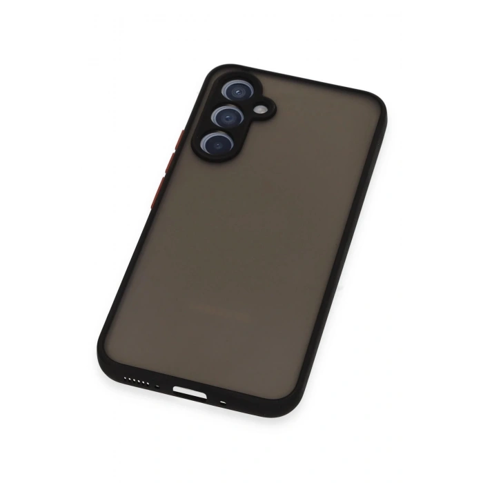 Newface Samsung Galaxy A54 5G Kılıf Montreal Silikon Kapak - Siyah