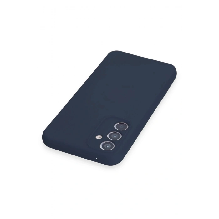 Newface Samsung Galaxy A54 5G Kılıf Nano içi Kadife Silikon - Lacivert