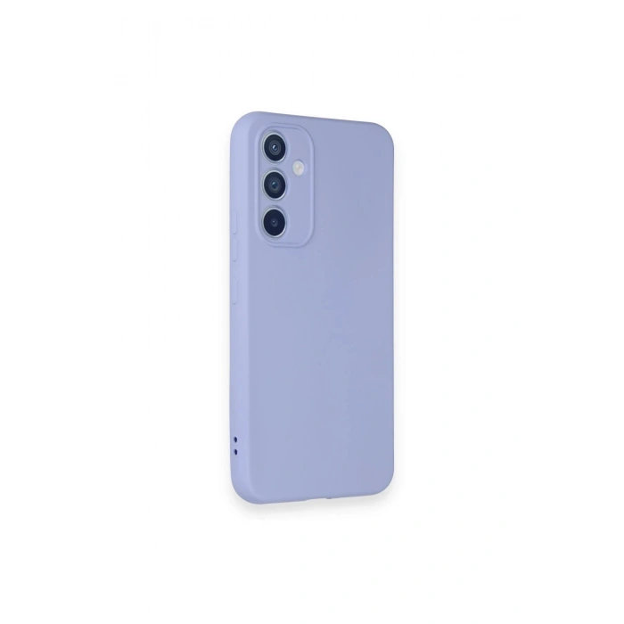 Newface Samsung Galaxy A54 5G Kılıf Nano içi Kadife Silikon - Lila