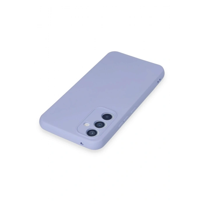 Newface Samsung Galaxy A54 5G Kılıf Nano içi Kadife Silikon - Lila