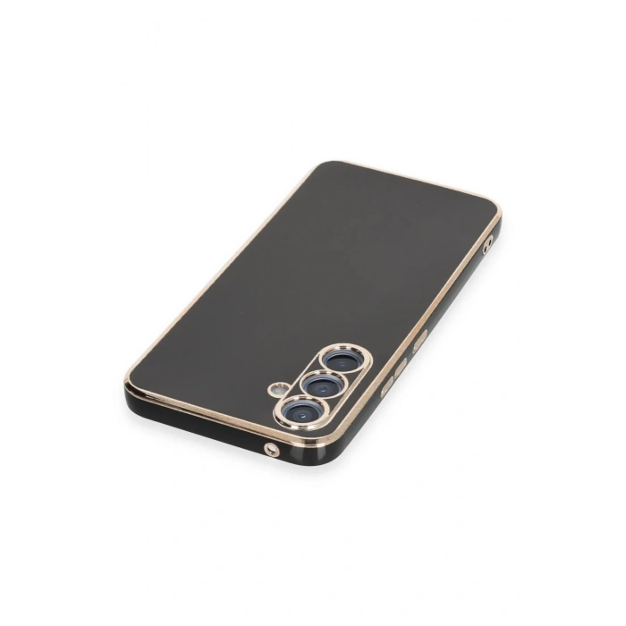 Newface Samsung Galaxy A54 5G Kılıf Volet Silikon - Siyah