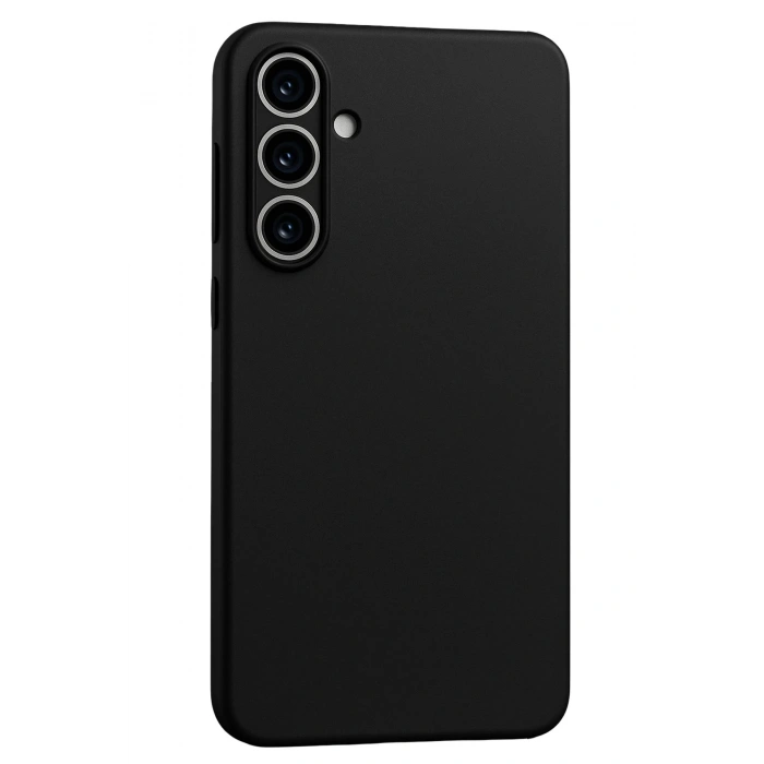 Newface Samsung Galaxy A55 5G Kılıf First Silikon - Siyah