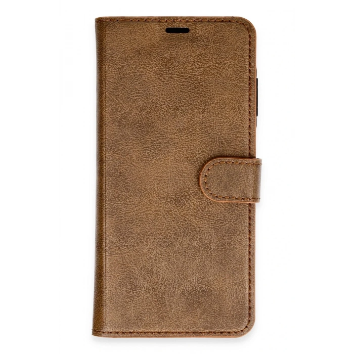 Newface Samsung Galaxy A55 5G Kılıf Trend S Plus Kapaklı Kılıf - Taba