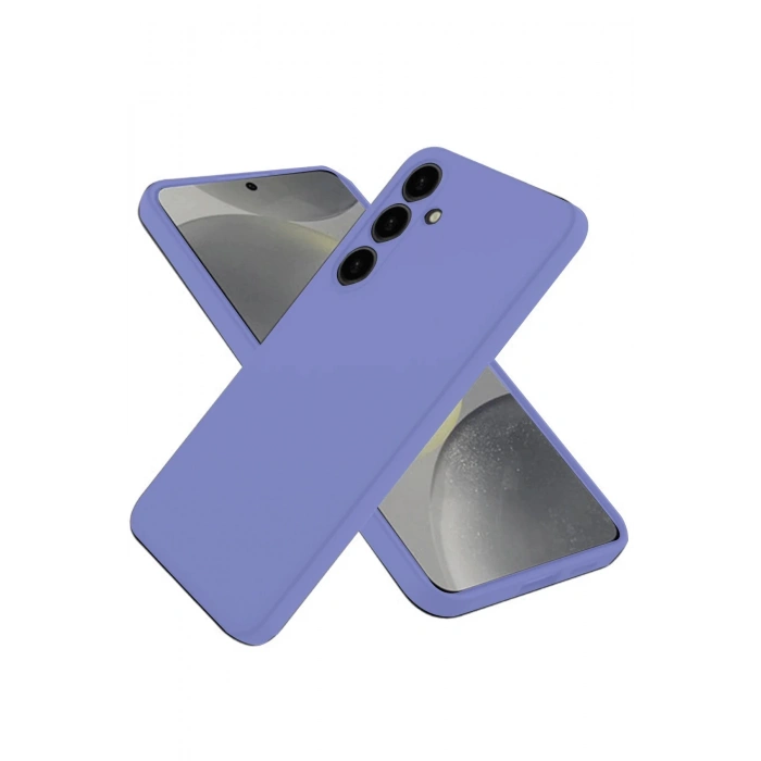 Newface Samsung Galaxy A56 Kılıf Nano içi Kadife Silikon - Lila