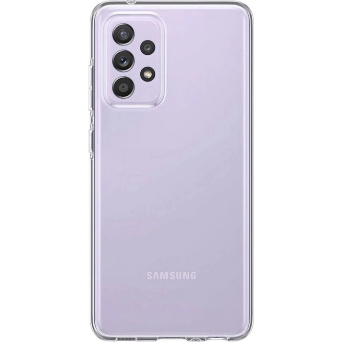 Newface Samsung Galaxy A72 Kılıf Lüx Şeffaf Silikon