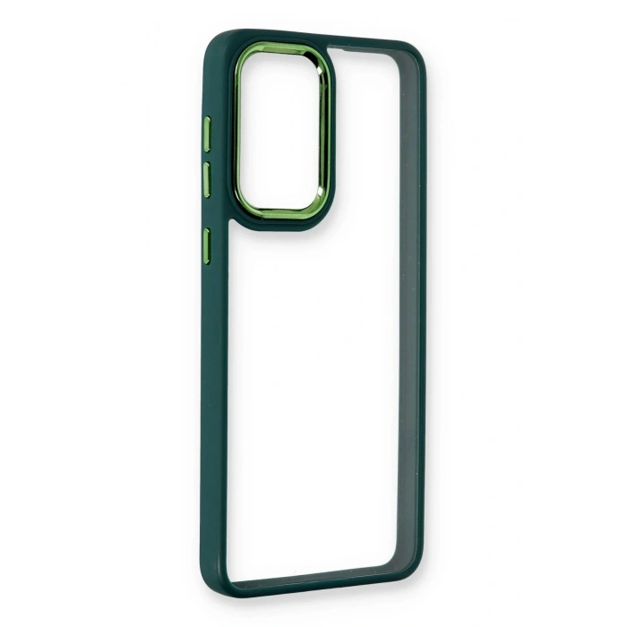 Newface Samsung Galaxy A73 5G Kılıf Dora Kapak - Haki Yeşil