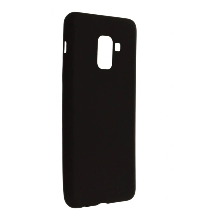 Newface Samsung Galaxy A8 2018 Kılıf First Silikon - Siyah