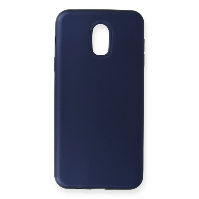 Newface Samsung Galaxy C8 Kılıf First Silikon - Lacivert